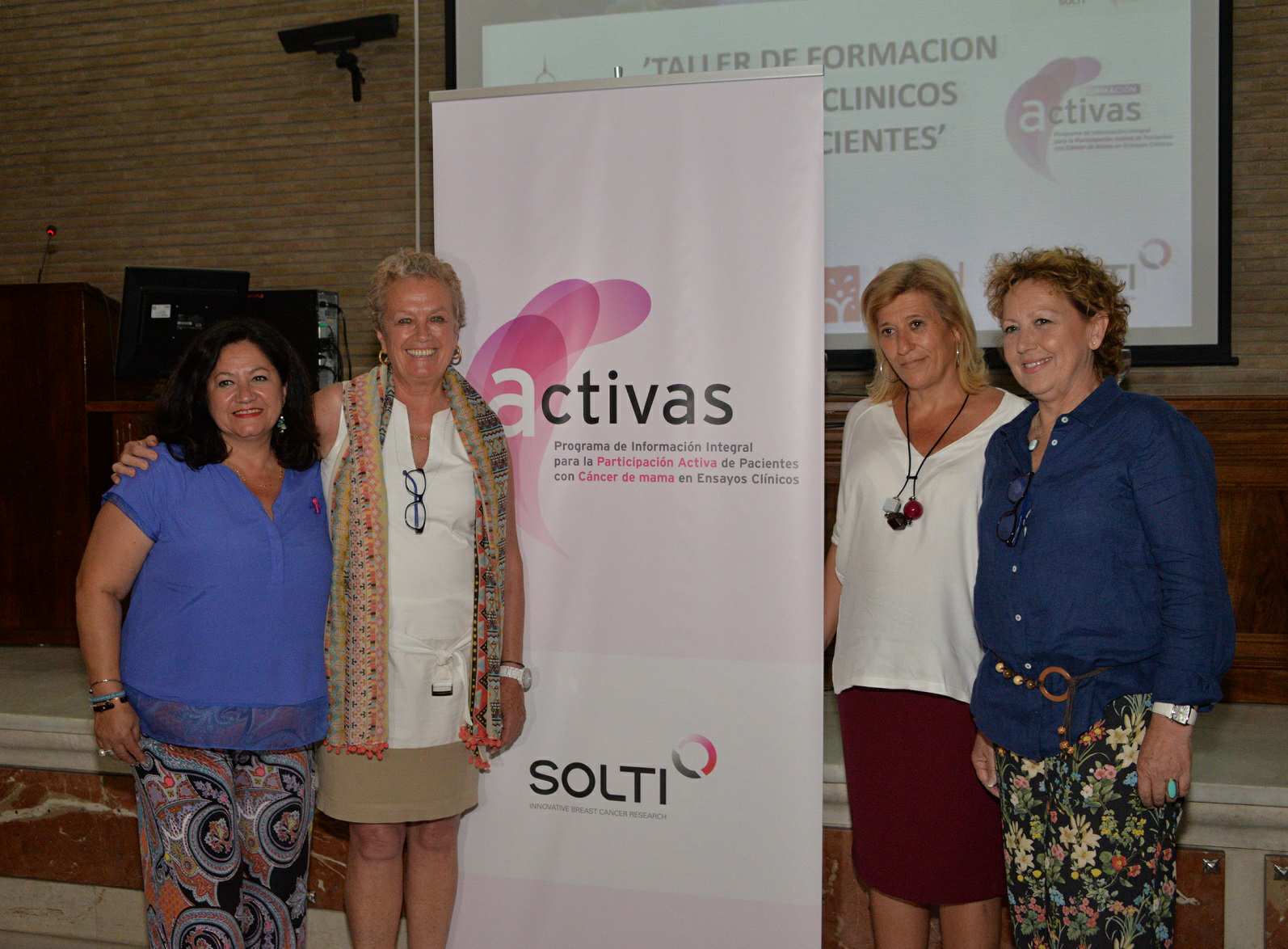 SOLTI celebra su primer taller regional para pacientes con cáncer de mama en Sevilla