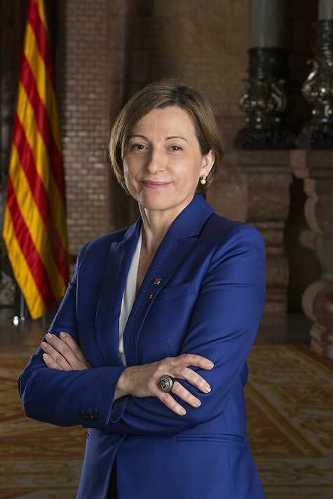 Entrevista a la Molt Honorable Presidenta del Parlament de Catalunya, Sra Carme Forcadell